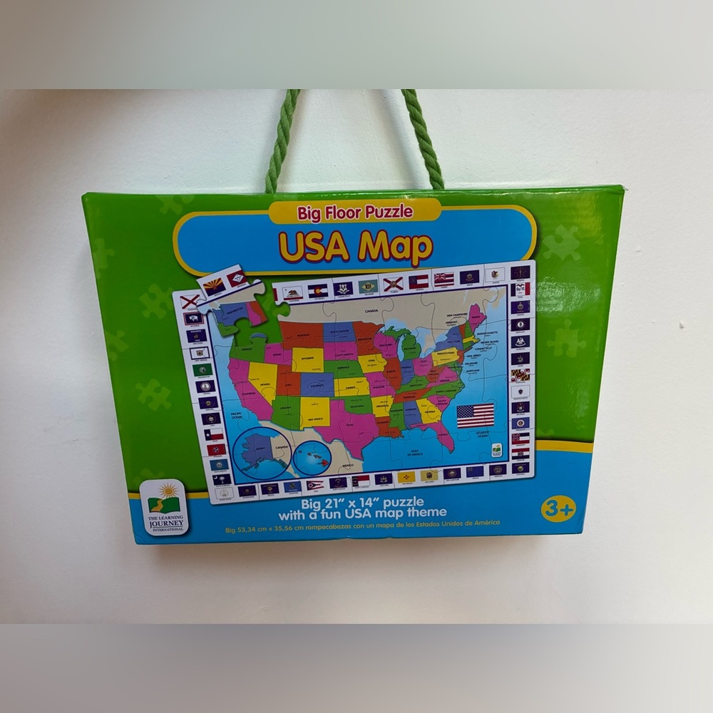 USA Map Big Floor Puzzle